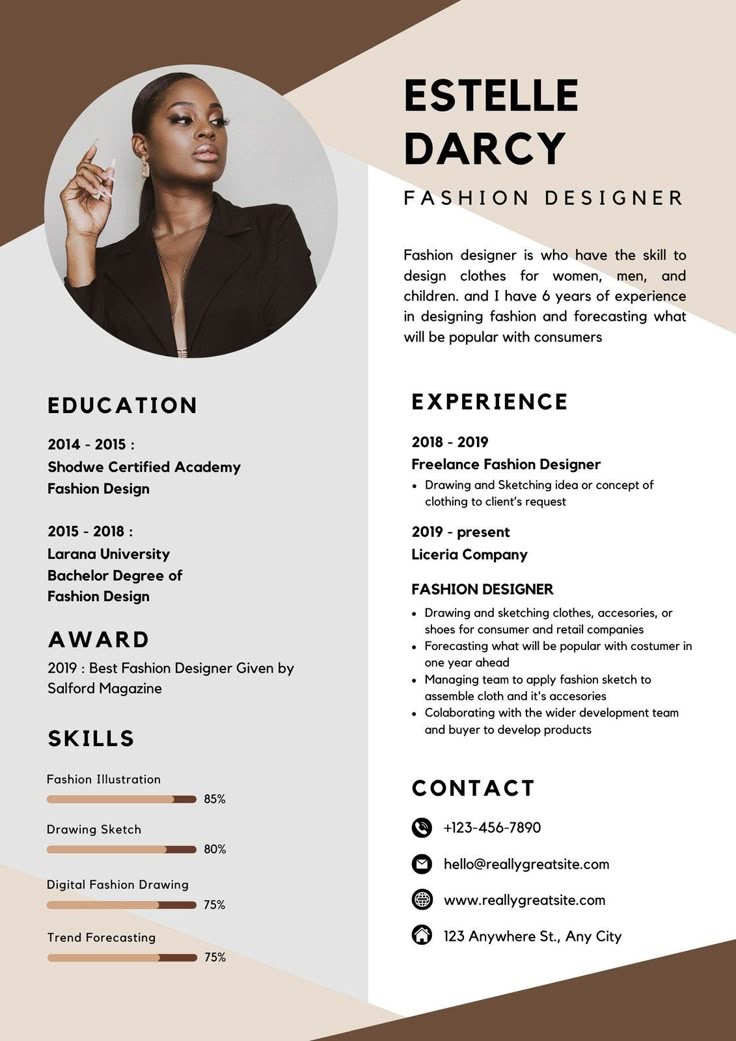 Resume Tips for Fashion Students